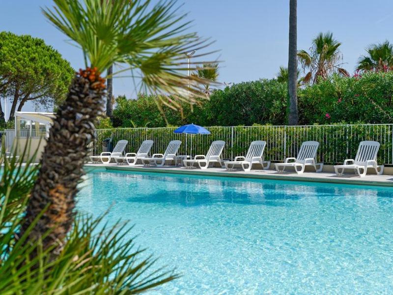 Port Frejus Cap Hermes Vue Mer Et Port Pieds Dans L'Eau Piscine Pkg Екстериор снимка